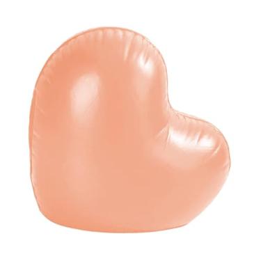 Imagem de Generic Porta-lenços em formato de coração, organizador de guardanapos, dispensador de lenços para lavanderia, Rosa