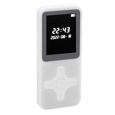 Imagem de Asixxsix Leitor de MP3, suporta até 128 GB de música, gravação, rádio FM, bateria de longa duração, Bluetooth 5.0, leitor de MP3 portátil para os formatos APE, (Cartão de memória pequeno 16G)