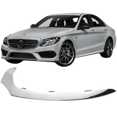 Imagem de Friso Parachoque Diant Mercedes C250 De 2015-18 Cromado-Esq