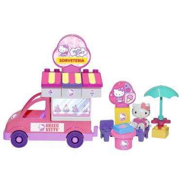 Imagem de Blocos de Montar Hello Kitty Sorveteria 0538 - Monte Líbano