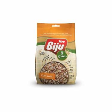 Imagem de Arroz 8 Grãos com Aveia Meu Biju 500g