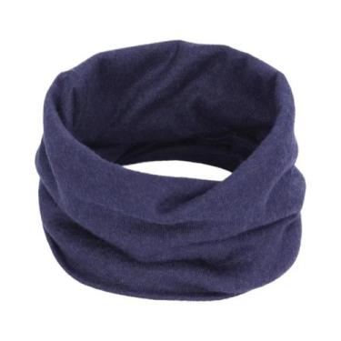 Imagem de Cachecol De Inverno Em Cashmere Unissex Para Crianças, Tricotado E Elá