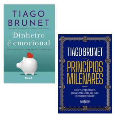 Imagem de Kit 2 Livros, Dinheiro é emocional Saúde emocional para ter paz financ