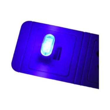 Imagem de Mini Luz Noturna LED USB 5 Estilos Luz Ambiente Para Carro Decoração N