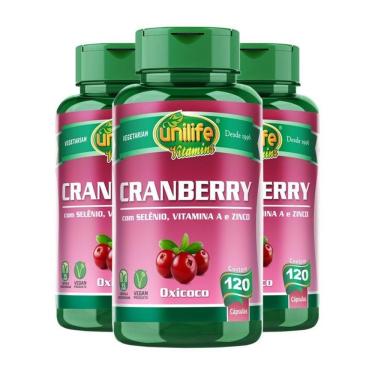 Imagem de Kit Com 3 Cranberry 120cap