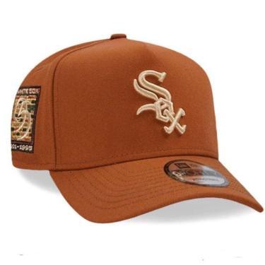 Imagem de Boné MLB New Era Chicago White Sox Caramel Brown 9FORTY-Unissex