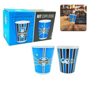 Imagem de Kit 2Un Copo Vidro Dose Shot 60Ml Pinga Cachaça Tequila Time - Brasfoo