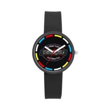 Imagem de Relógio De Moda Feminino Com Pulseira De Silicone, Design Simples, Est