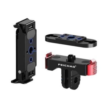 Imagem de Tampa Magnética Impermeável Para Bateria GoPro Hero 13 12 11 Com Adapt