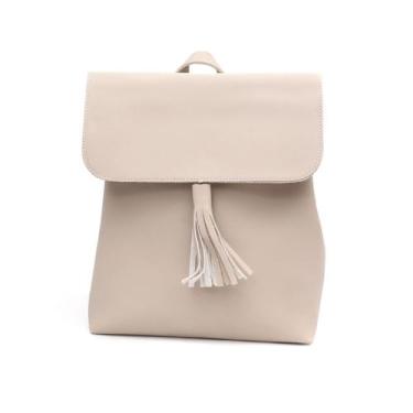 Imagem de Mochila Casual Feminina Pequena Mochilinha Moderna Vintage - A L COMER