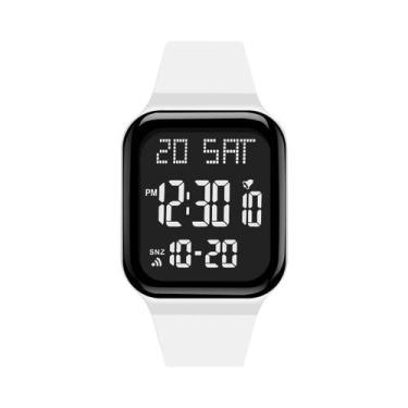 Imagem de Relógio Digital Esportivo Unissex À Prova d'Água Com LED Luminoso, Mod