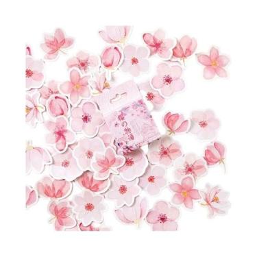 Imagem de Diário Planner Kawaii Com Estampas De Flor De Cerejeira Japonesa, Pequ