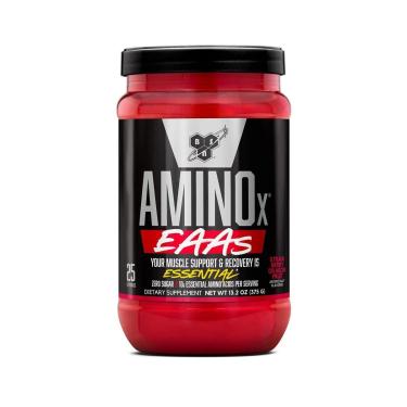 Imagem de Suplemento BSN Amino X EaaS Muscle Recovery 13,2 onças de morango-Unissex