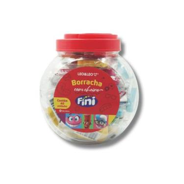 Imagem de Borracha Decorada com Aroma Fini (Pote com 40 unidades) Leo&Leo Leonor
