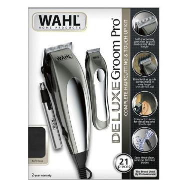 Imagem de Deluxe Groom Pro 220V Multigroom 21 peças - Wahl, 220V
