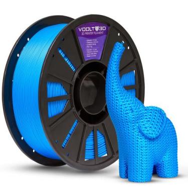 Imagem de Filamento Pla 1.75mm Voolt3d 1kg Alta Pureza High Speed Cor Sólida Vár