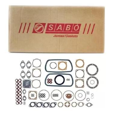 Imagem de Jogo Junta Motor Fusca Kombi 1300 1500 1600 Sabó C/retentor - Congratu