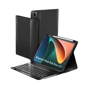 Imagem de Capa para Xiaomi Pad 5 11 polegadas, capa para teclado Bluetooth para 