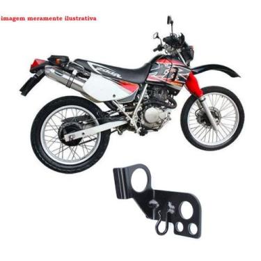 Imagem de Suporte Do Pisca Traseiro Esquerdo Honda Xr 200 1997 A 2002 - Trilha