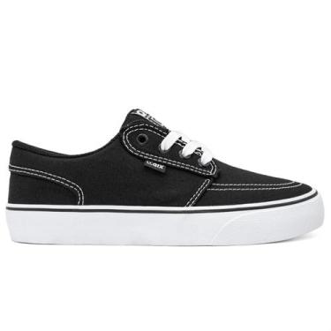 Imagem de Tênis Qix Next Vulcanizado Unissex  Preto Branco Cor:Preto Tamanho:35,