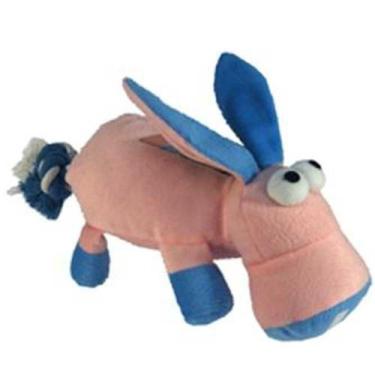 Imagem de Brinquedo Chalesco Cachorro Luxo para Cães - Rosa com Azul