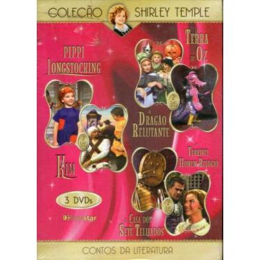 Imagem de Box Coleção Shirley Temple Contos Da Literatura - 3 Dvds - - FLASHSTAR