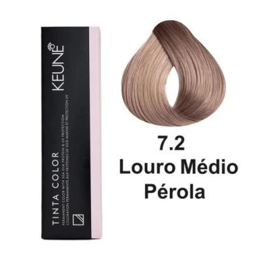 Imagem de Keune Tinta Color Louros 60ml Yodas as Cores, 7.2 - Louro Médio Pérola