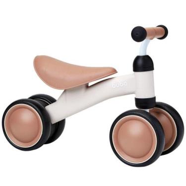 Imagem de Bicicleta de Equilíbrio Sem Pedal Andador Apoio Bege Buba 790810380960