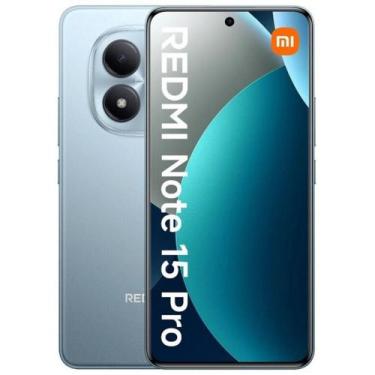 Imagem de Smartphone RedmiNote 15 Pro 4G Glacier Blue 8GB RAM 256GB Global