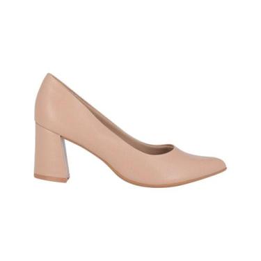 Imagem de Scarpin Feminino Piccadilly Bege 7451, 36