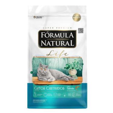 Imagem de xxx Ração Fórmula Natural Super Premium Life Para Gatos Castrados Sabo