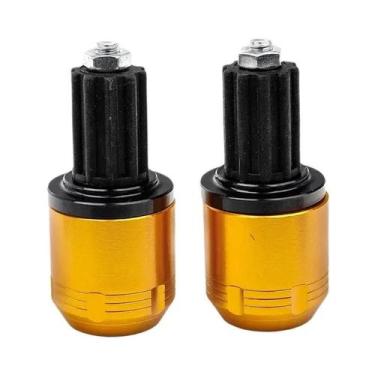 Imagem de Ponteiras De Guidão De Alumínio CNC 7/8" 22mm Para Motocicleta, Antivi