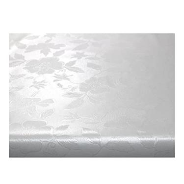 Imagem de Toalha De Mesa Térmica Pvc Impermeável Branca S 3,00 X 1,40