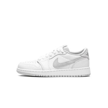 Imagem de Jordan Youth Air Jordan 1 Low OG GS CZ0858 100 Neutral Grey - Size 6Y