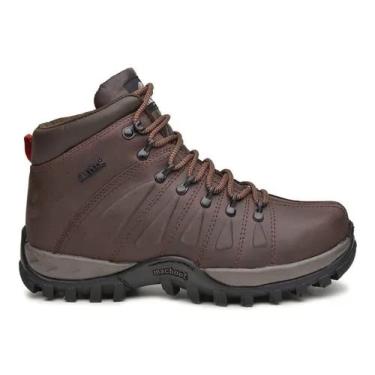 Imagem de BOTA DE SEGURANÇA MACBOOT BICO PVC COURO EMBORRACHADO CAFÉ C.A 45472 Tamanho:44