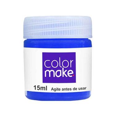 Imagem de Tinta Facial Líquida Azul - 15ml - Color Make