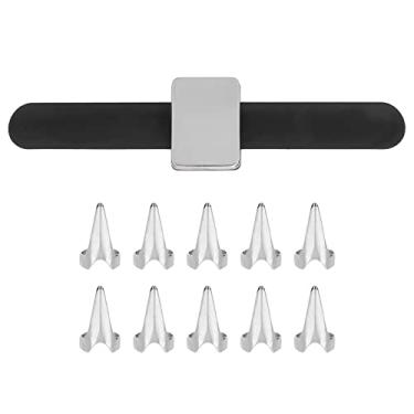 Imagem de Anel De Separação De Cabelo Sluffs Ferramenta De Seleção De Cabelo De Salão De Beleza Profissional Em Casa Alfinete De Cabelo Pulseira Magnética Ferramenta De Fixação Para Cabelo De Separação Ferramen