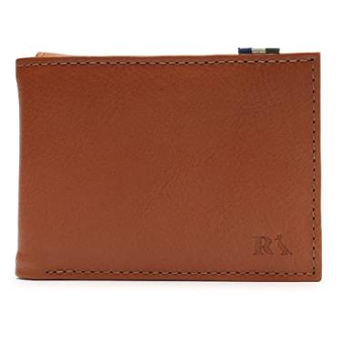Imagem de Carteira Reserva Couro Masculina - Marrom, Caramelo,