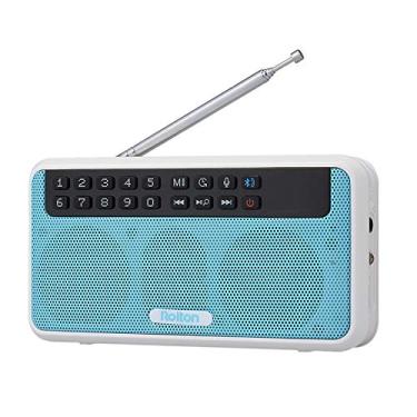 Imagem de CIADAZ E500 Sem Fio Bluetooth Speaker 6 W de Alta Fidelidade Estéreo Player de Música Portátil Digital FM Rádio w/Lanterna Display LED Mic Apoio Hands-free Gravar TF Music Play