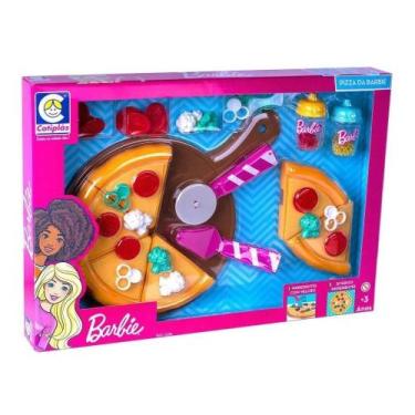 Imagem de Pizza Infantil Da Barbie Cotiplas Brinquedos Cozinha