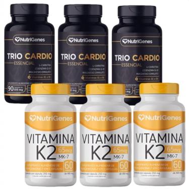 Imagem de 3x Trio Cardio + 3x Vitamina K2 - MK-7 - Nutrigenes