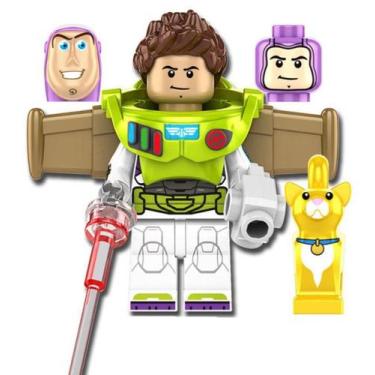 Imagem de Boneco Blocos De Montar Buzz Lightyear Toy Story - Mega Block Toys