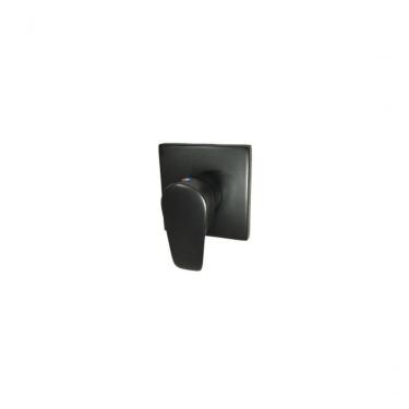 Imagem de Misturador Monocomando Para Chuveiro Preto Fosco - Led