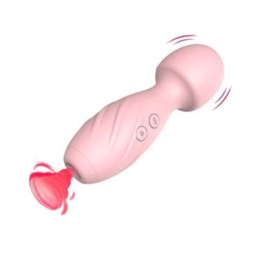 Imagem de LEQC Clit Sucker Vibrador Estimulação Clitoriana 2 em 1 Vibradores G Spot para Prazer Feminino com 10 Modos de Vibração, Mini Brinquedo Sexual Portátil Recarregável para Casal