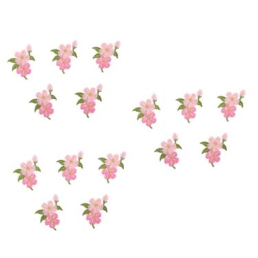 Imagem de Operitacx 60 Peças patches de bordado artesanato kraft adesivos de apliques florais bordados roupas de jeans Acessórios de costura remendo de roupas de flores as flores