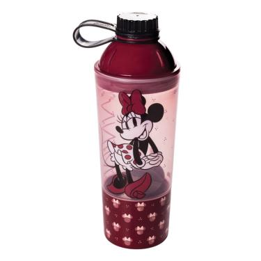 Imagem de Garrafa Infantil Minnie 600ml Escolar Sheikeira p/ Lancheira