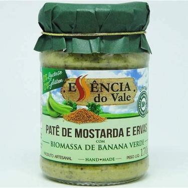 Imagem de Patê de Biomassa de Banana Verde, Mostarda e Ervas - Vegano | 170g