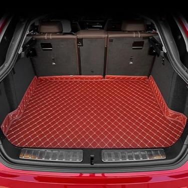 Imagem de GREATROAD Tapetes de couro personalizados para carros BYD SEAGULL/Dolphin Mini 2023 proteção contra todas as condições climáticas(3D carga-VINHO VERMELHO)