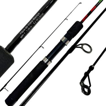 Imagem de Vara Pesca MIG Piau Ultra light 04-10lb MPI07 1,20m Fibra de Vidro p/ 