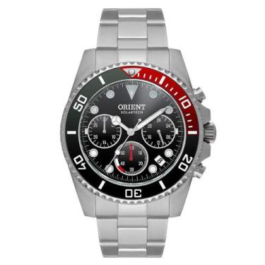 Imagem de Relógio Masculino Solartech Orient Prata MBSSC273 P1SX  - Coleção Excl